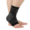 Soutien de la cheville 1 PC sport orthèse Compression sangle manches 3D armure élastique Bandage pied équipement de protection Gym Fitness