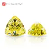 gigajewe حية اللون الأصفر تريليون قطع VVS1 مويسانيت الماس 1-5ct لصنع المجوهرات