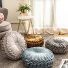 Round Cushion Soft Velvet Pillow Pink Blue Solid Color Floor Pat 40x40cm Handcraft Home decoration Sofa Chair Car Decor 2202172896856