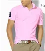 Hohe Qualität Männer Polos Marke Sommer Große kleine Pferd Krokodil Stickerei Polo Shirts Kurzarm Casual Shirt Mann Einfarbig revers T-Shirt w5