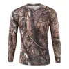 Camouflage T Shirt Men's Breathable Quick Dry Long Sleeve T-shirt Male Outdoor Sports Army Combat Tactical Military Camo Tshirts 210706