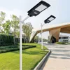 Sensore radar per lampione stradale solare 80LED + telecomando con display digitale