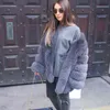 Sonbahar Kış Kürk Kadın Giysileri Yüksek Kalite Faux Palto Artı Boyutu Kalınlaşmak Sıcak Uzun Coats Kadın 211220