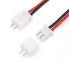 Mini Micro 2 Pin 3Pin 4Pin JST Conector Plug 2.54mm com fios de 24AWG Cabos 150mm Comprimento Pin Connectores Terminais