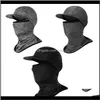 Cycling Caps Masks Portable Outdoor Sunscreen Headgear Summer Bike Motorcycle Riding Face Mask Ice Silk Hood 7Ibtw Wdboa