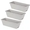 Packs Self Watering Planters Rectangular Plant Pot, Modern Decorative Flower Pot/Window Box For All House Plants & Pots