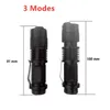 Flashlights Torches 1pcs UV LED Blacklight Light 395/365 NM Inspection Lamp Torch Zoomable 3 Modes Ultraviolet