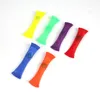 Multi-färg Novelföremål Pull Bag pärlor Squeeze Vent Fidget Toy Decompression Woven Net GF768