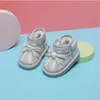Sıcak Childen's Kar Botları Yumuşak Alt Toddler Ayakkabı 1-2 Yıl Bebek Kız Kısa Çizme Kaymaz Tutun Sıcak Rhinestone Kız Kış Ayakkabı