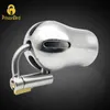 NXY Sexo Devices de Chastity Pássaro Páscoa Pássaro Macho Dispositivo De Aço Inoxidável Penis Gaiol com Titânio Pa Na Magia Bloqueio Sexo Brinquedo BDSM A294 1126