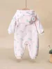 YINGZIFANG Baby-Flanelloverall mit Ananas-Print SIE