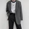Męskie płaszcze w stylu college'u Wysokiej jakości kurtki Formalne blezer odzież Single Western Ubrania plus size S-XL 210524