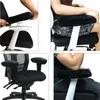 Coussins d'accoudoirs de chaise Oreiller de coude Accoudoirs anti-pression Coussinets Chaise de bureau-accoudoir Gaming Éponge à rebond rapide HAUTE