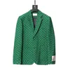 maschile blazer di cotone nero