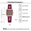 Wristwatches Small Women's Brand Watches Luxury Woman Sports Ladies Dress Analog Quartz Wrist Waterproof Leather Casual Bracelet Watch