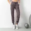 Atmungsbezogene Sporthosen Fitnessstudio Kleidung Frauen Jogger Schnell trocken schlank losen Lauftraining Fitness Leggings neun Punkt Pocket Casual Douses8