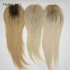 Hstonir Шелковый топ Европейский Remy Clip Topper Hu Peruk Pinzas Pelo Postiche Cheveux Naturel Парик для волос TP266727257