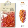 10 colors crystal Nail Art Decorations 1440pcs/pack Flatback Beads Aurora Rhinestone For Nails Mix Size Mermaid Symphony Iridescent Gems Pearl Stones