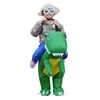 Dinosauro gonfiabile Cosplay costume divertente festa per bambini adulti Halloween2495