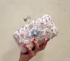 2022 White Diamond Women Clutch Bags for Women Female Purse Wallet Party Bag Envelope Bridal Wedding Evening Handbags 06