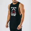 Bodybuilding sporttank toppar män gym fitness träning ärmlös tröja manlig stringer singlet sommar ny mode lös undershirt 210421