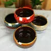 Creative Ashtray Ceramic Porslin In Set Container Ash Brickor Ashtray Ash Tray Cigar Ashtrays 210724