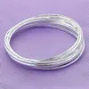 Fashion Vintage 925 Jewelry Multi Layer Silver Bangles & Bracelet Srebrna Bransoletka Pulsera De Plata