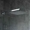 304 Stainless Steel Shower Head With Arm Wall Mounted 35cm Shower Arm Does Not Rust CP-1010A H1209