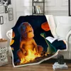 Cartoon Dinosaur Blankets Throw Nap Blanket Bedding Sheet Sofa Cover 150x200cm For Couch Travel Home on Car Crib Plane Cobertor