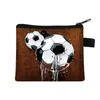 Children's Wallets Football Basketball Coin Purse Student Portable Key Card Holder Bag Sports Pocket Bags Polyester Party Handbag LT10