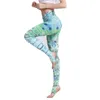 pantalons de yoga femmes taille haute sans couture gym entraînement vêtements push up sport fitness sport femme legging imprimé leggings sexy serré H1221