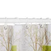 地球宇宙星空シ​​ャワーカーテンバスルーム装飾防水ポリエステル布の風景ナイトカーテンセットMAT 210915