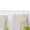 3d Beach Scenery Shower Curtains Sea Ocean Mediterranean Bathroom Waterproof Cloth Decoration 180*240cm Bath 210915