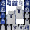 Thr Kentucky Wildcats Basketball Jersey Oscar Tshiebwe Antonio Reeves Jacob Toppin Cason Wallace Terrence Clarke Malik Monk DeAaron Fox Devin Booker Tyrese Maxey