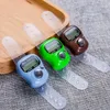 Mini Hand Hold Band Band Tally Tally Plastic Row Counter Tower LCD Digital Screen Finger Ring Electronic Count