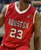 NIK1 NCAA Basketbal Finale vier Houston Cougars College 12 Tramon Mark Jersey 5 Cameron Tyson 34 Hakeem Olajuwon 44 Elvin Hayes 22 Clyde Drexler