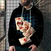 Oversize Hoodie Mode Spielkarten 3D Druck männer/frauen Universal Sweatshirt 2021 Neue Frühling Und Herbst Hoodies XXS-4XL