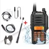 Walkie Talkie - Station 10km 8W Plus ham Radio IP67 Waterdichte Walkie-Talkies Baofeng 9R 82 UV 5R