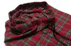 Höst och vinter Kvinnor Mode Loose Flannel Fabric Plaid Casual Pajama Set Kvinna Trendig Färg Mjuk Bomull Lounge Sleepwear 211112