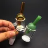 Chiodo Banger al quarzo inferiore all'ingrosso con tappo in carb di vetro femmina maschio 10mm 14mm 18mm per acqua olio Rig Bong