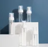 100ml 150ml 200ml plastikowe butelki do spieniania pojemniki pusty mus mydło w piance dozownik wielokrotnego napełniania dozowniki do pianki butelka SN5378