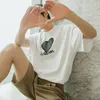 IEFB Men's Summer Casual Short Sleeve T-shirt Male's Letter Embroidered Round Neck Loose Tee Tops Causal Clothes 9Y6716 210524