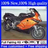 Kropp + Tankskydd för BMW K1200 S K 1200 S K1200S K1200-S 05-10 Bodywork 4No.20 K-1200S 05 06 07 08 09 10 NYA ORANGE K 1200S 2005 2006 2008 2008 2009 2010 Full Fairing Kit