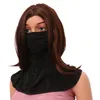 Andningsbar Solskydd Headwrap Outdoor Face Scarf Multifunktionell Neck Gaiter Neckerchief Skyddande huvudbonader för cyklappar Masker