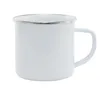 Drinkware Enamel Coffee Mug 350ml Camping Mugs Metal Blank Cup drink tool