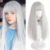 white hair wig costume