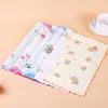 Pamuk mendil çiçek işlemeli kadın mendiller çiçek lady hankies mini squarescarf butik cep havlu t9i001395