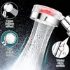 Zestawy prysznicowe łazienki śmigło pod wysokim ciśnieniem regulacja głowicy ręcznej wody Ratowanie dysza deszczu akcesoria 3899816