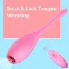 Língua lambendo vibrador 7 moda vibrante massageador g-spot vibrador mamilo chupando clitóris estimulador impermeável brinquedos sexuais para as mulheres