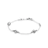 Feiner Schmuck, authentische Perle aus 925er Sterlingsilber, passend für Pandora-Charm-Armbänder, Design, DIY-Armband, Perle, Liebes-Sicherheitskette, Anhänger, DIY-Perlen